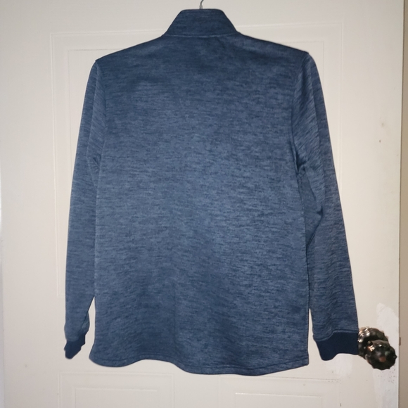 Under Armour Men's Blue Quarter-Zip Jacket - Picture 3 of 9